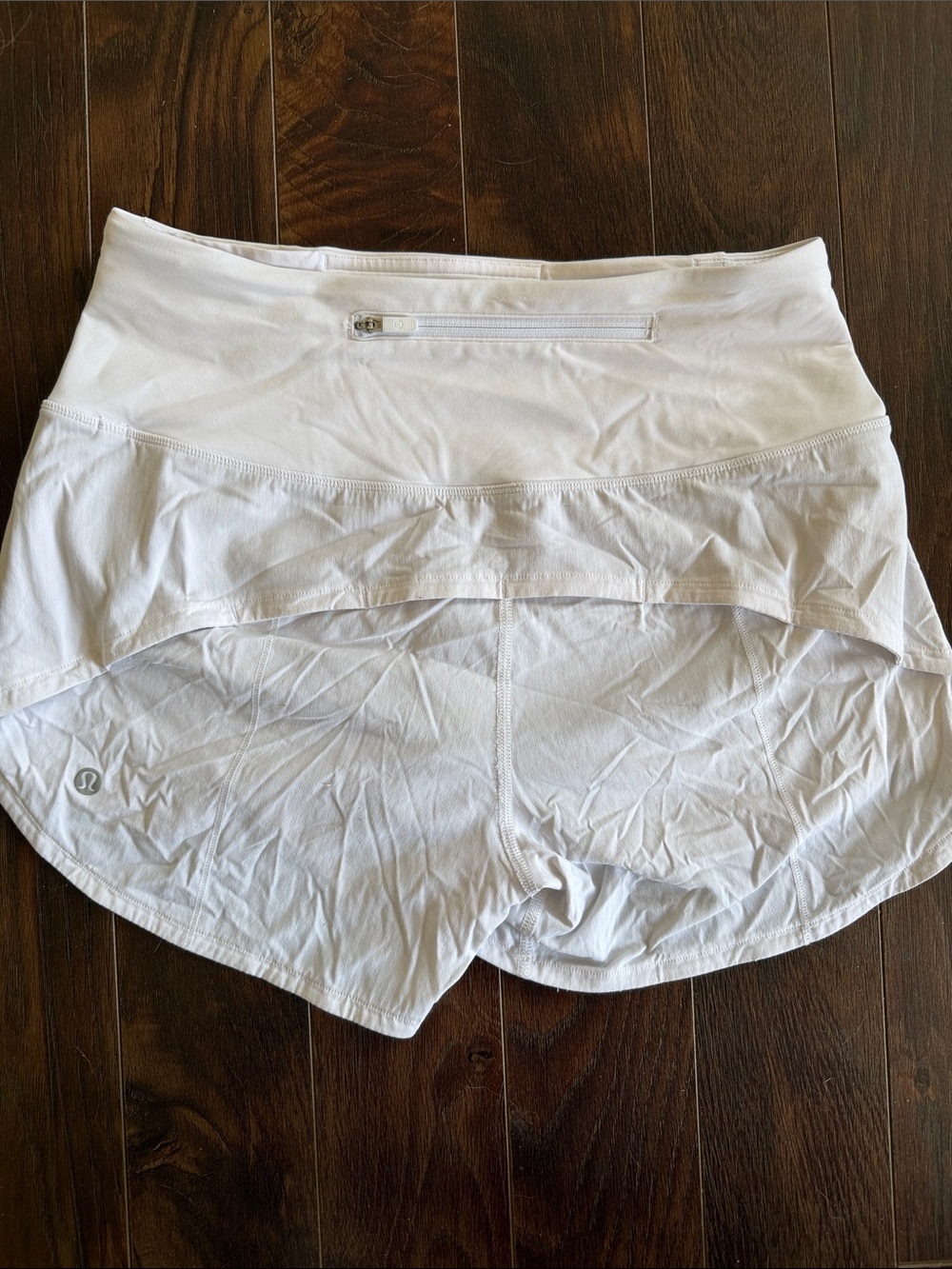 lululemon athletica White Layered Active Skort
